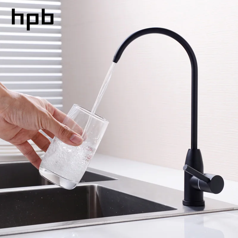 

HPB RO Drinking Water SUS304 Stainless Steel Faucet for RO Reverse Osmosis & Filter with Nickel Brushed Finish DR1038