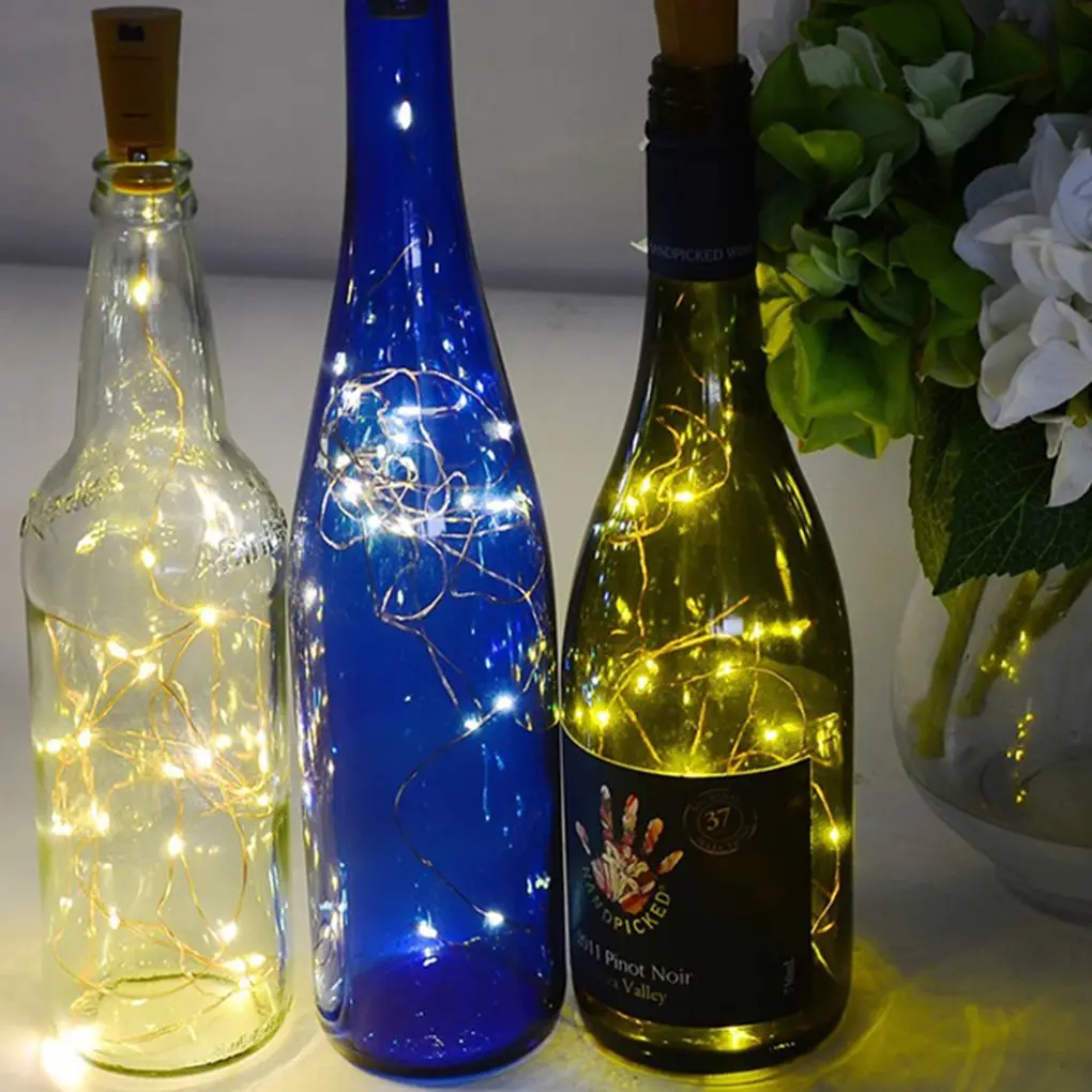 1M 10-LEDs / 2M 20leds Battery Powered Silver Wire Bottle Cork String Light with 3pcs AG13 Batteries
1M 10-LEDs / 2M 20leds Battery Powered Silver Wire Bottle Cork String Light with 3pcs AG13 Batteries