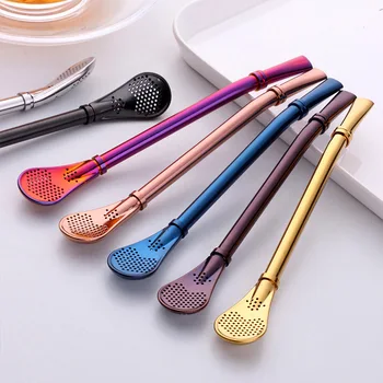 7pcs Stainless Steel Reusable Black and Gold Drinking Straw Rose Gold Spoon Sliver Mini Mate Teaspoon Used for Snack in Party
7pcs Stainless Steel Reusable Black and Gold Drinking Straw Rose Gold Spoon Sliver Mini Mate Teaspoon Used for Snack in Party