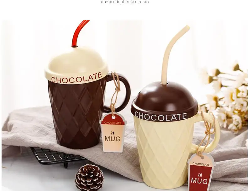 Top grade Ceramic Mugs cup with straws or with spoon 500ml Creative Milk coffee mugs Cup for travel or lover nice gift
Top grade Ceramic Mugs cup with straws or with spoon 500ml Creative Milk coffee mugs Cup for travel or lover nice gift