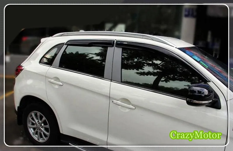 Sliver Roof Rack Rails Bars Luggage for Mitsubishi ASX Outlander Sport 13-18