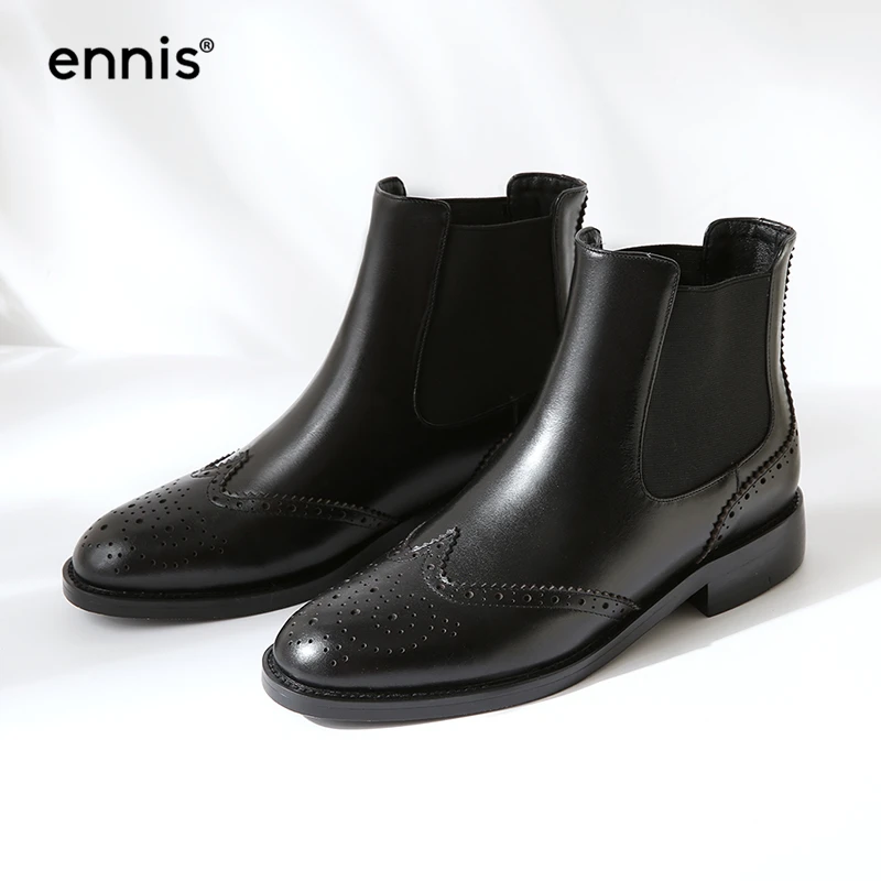 Ennis Embrossed Black Genuine Leather Women Chelsea Boots Female Elastic Designer Shoes European Classic Ankle Martin Boots A706
Ennis Embrossed Black Genuine Leather Women Chelsea Boots Female Elastic Designer Shoes European Classic Ankle Martin Boots A706