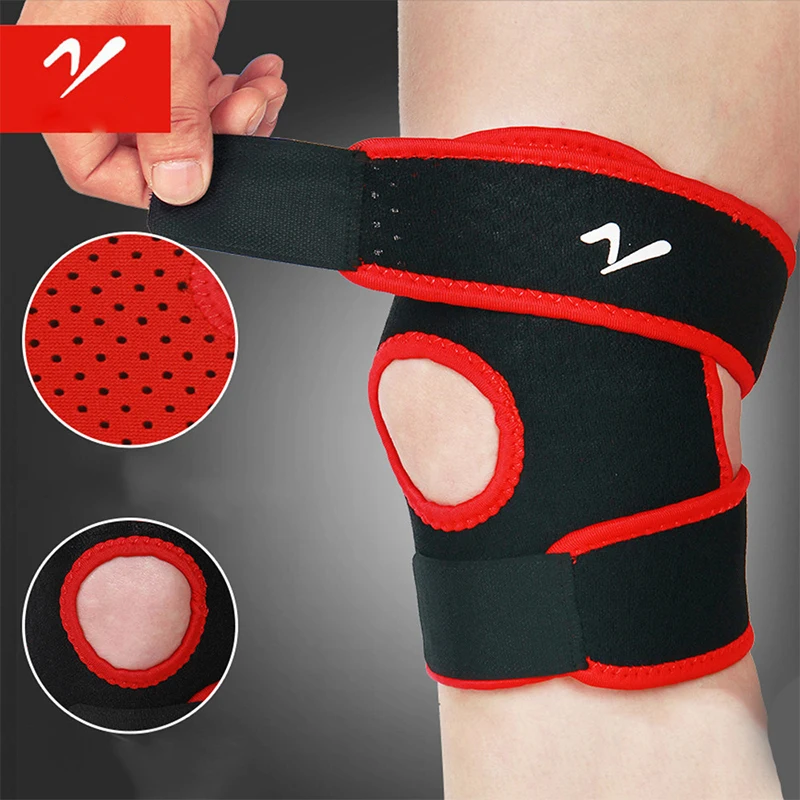 1pc Adjustable Sports Training Elastic Knee Support Brace Kneepad Adjustable Patella Knee Pads Hole Kneepad Safety Guard Strap
1pc Adjustable Sports Training Elastic Knee Support Brace Kneepad Adjustable Patella Knee Pads Hole Kneepad Safety Guard Strap
