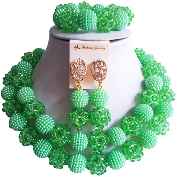 African Style Light Green Ethnic Crystal Women Neckalce Jewelry Sets for Anniversary 2C-ZZSJ-01
African Style Light Green Ethnic Crystal Women Neckalce Jewelry Sets for Anniversary 2C-ZZSJ-01