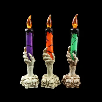 1pc Fashion Creative Ghost Hand LED Candle Lamp Electronic Luminous Decorative Festival Products Halloween Lamp Holiday Lighting
1pc Fashion Creative Ghost Hand LED Candle Lamp Electronic Luminous Decorative Festival Products Halloween Lamp Holiday Lighting
