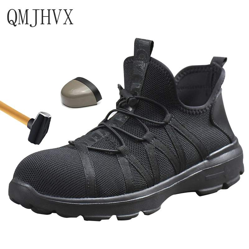 Flying Woven labor insurance Shoes lightweight Breathable electrical insulation Men With Steel Toe cap Work Safety Boots
Flying Woven labor insurance Shoes lightweight Breathable electrical insulation Men With Steel Toe cap Work Safety Boots