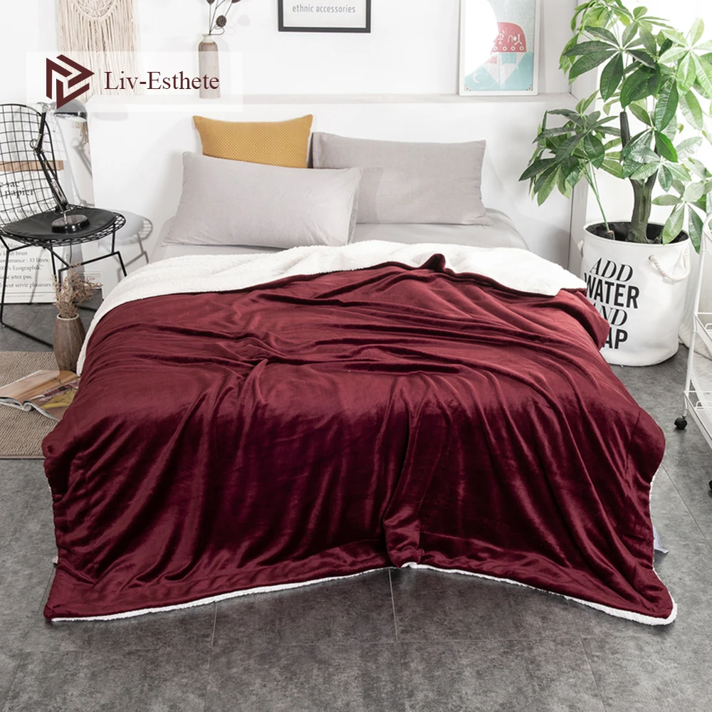Liv-Esthete Queen King Adult Weighted Fleece Blanket Summer For Bed Or Couch 1PCS 2019 Hot Sale Thick Sherpa Throw Grid Blanket
Liv-Esthete Queen King Adult Weighted Fleece Blanket Summer For Bed Or Couch 1PCS 2019 Hot Sale Thick Sherpa Throw Grid Blanket