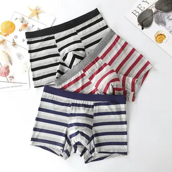 BIERDAN Stripes Mens Panties Boxershorts Brand Pouch Boxers Underpants Cotton Clothing Male Shorts Sheath Homme Cuecas
BIERDAN Stripes Mens Panties Boxershorts Brand Pouch Boxers Underpants Cotton Clothing Male Shorts Sheath Homme Cuecas