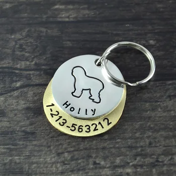 Personalized dogtags, Chow Chow dog tag, Custom Dog ID Tag, Hand Stamped Identification Dog Tag, engraved name and number
Personalized dogtags, Chow Chow dog tag, Custom Dog ID Tag, Hand Stamped Identification Dog Tag, engraved name and number