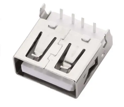 10pcs/lot USB 2.0 4Pin A Type Female Socket Connector 2 feet 90 degree Data Transmission Charging
10pcs/lot USB 2.0 4Pin A Type Female Socket Connector 2 feet 90 degree Data Transmission Charging