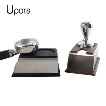 UPORS Durable Coffee Temper Stand Stainless Steel Espresso Tamping Stand for Coffee Machine Coffee Holder Rack Mat Barista Tools
UPORS Durable Coffee Temper Stand Stainless Steel Espresso Tamping Stand for Coffee Machine Coffee Holder Rack Mat Barista Tools