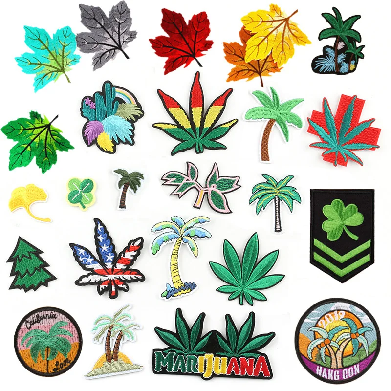 1pcs Mix Coconut trees Clothing Patch Embroidery Iron On The Maple Leaf Badge Stripes Stickers For Clothes Jeans Decoration DIY
1pcs Mix Coconut trees Clothing Patch Embroidery Iron On The Maple Leaf Badge Stripes Stickers For Clothes Jeans Decoration DIY