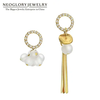 Neoglory Czech Rhinestone Earrings Fashion Asymmetrical Earrings Long Dangle Drop Earrings Jewelry for Women Hot 2020 New Gift
Neoglory Czech Rhinestone Earrings Fashion Asymmetrical Earrings Long Dangle Drop Earrings Jewelry for Women Hot 2020 New Gift