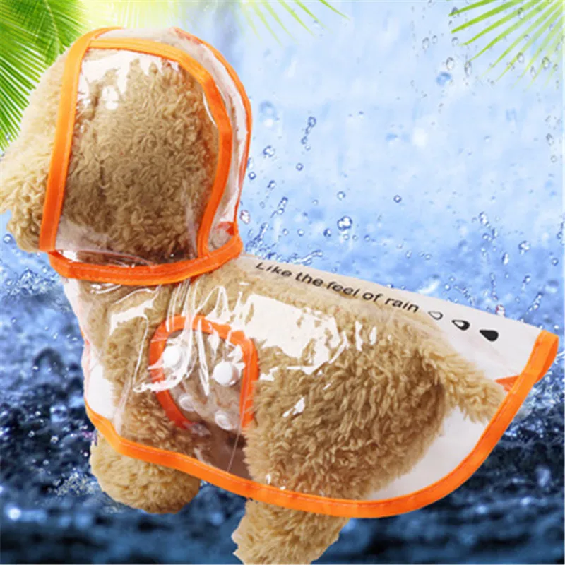Transparent PVC Waterproof Pet Light Clothes with hood Raincoat Pet Clothes Waterproof Small Dog Raincoat
Transparent PVC Waterproof Pet Light Clothes with hood Raincoat Pet Clothes Waterproof Small Dog Raincoat