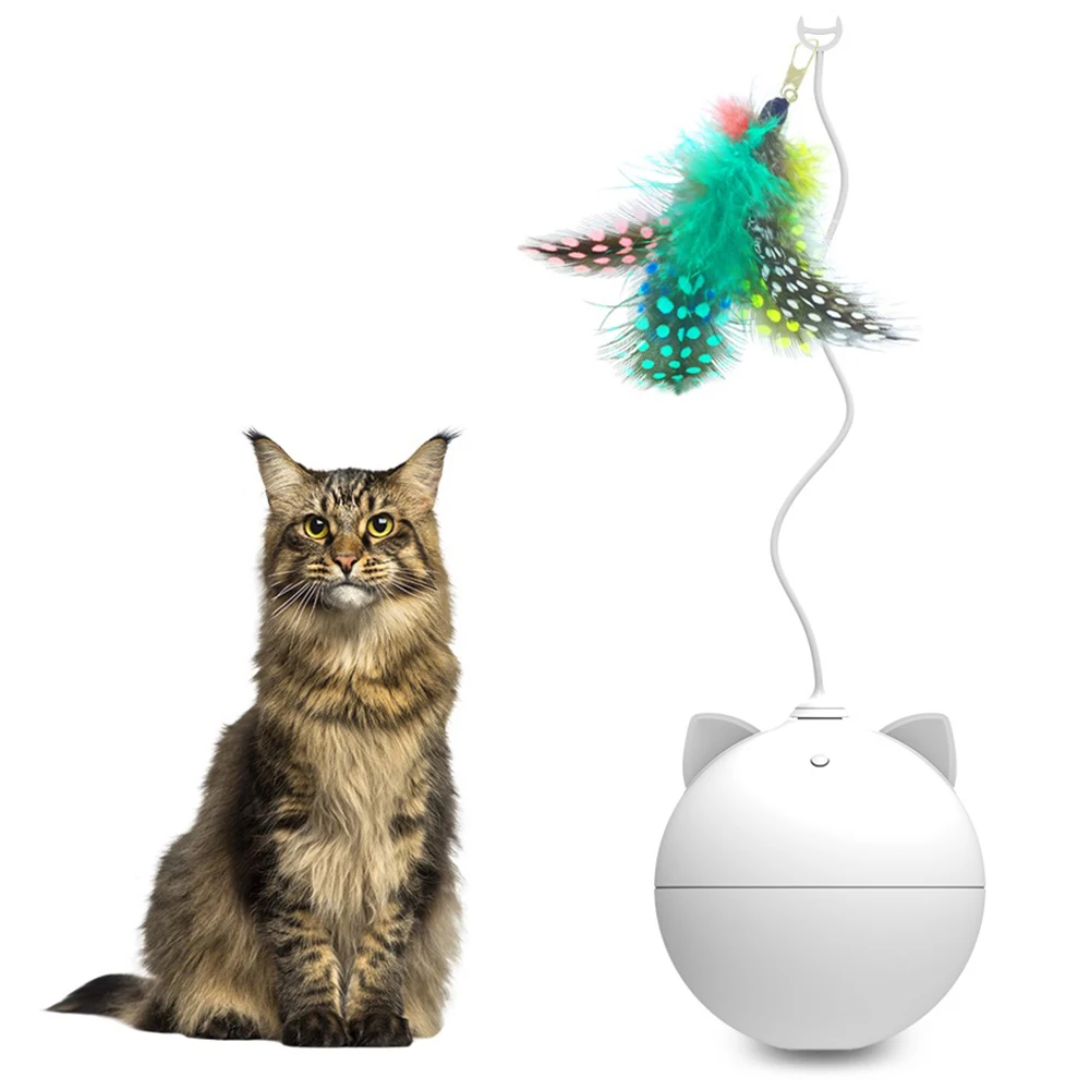 Automatic Funny Cat Toy Feather Version With Bright Lights Cat Teaser LED Color Changing Lamp Pet Cat Toys Interactive 2019
Automatic Funny Cat Toy Feather Version With Bright Lights Cat Teaser LED Color Changing Lamp Pet Cat Toys Interactive 2019