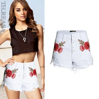American 2020 Summer New Arrival Female Short Jeans Pants Women Thin High Waist Hot Embroidery Pants Tassel Hohe Taille Jant
American 2020 Summer New Arrival Female Short Jeans Pants Women Thin High Waist Hot Embroidery Pants Tassel Hohe Taille Jant