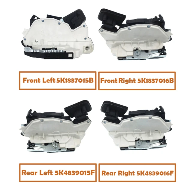 New Front Rear Right Left Door Lock Actuator 5K1837015B 5K1837016B 5K4839015F 5K4839016F For VW GOLF ETTA POLO SKODA
New Front Rear Right Left Door Lock Actuator 5K1837015B 5K1837016B 5K4839015F 5K4839016F For VW GOLF ETTA POLO SKODA