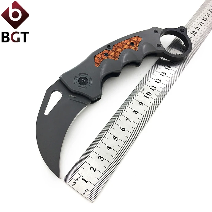 BGT DA93 Karambit Claw Folding Knife CS GO Tactical Camping Combat Survival Pocket Knives EDC Fighting Tools 5Cr15Mov Blade
BGT DA93 Karambit Claw Folding Knife CS GO Tactical Camping Combat Survival Pocket Knives EDC Fighting Tools 5Cr15Mov Blade