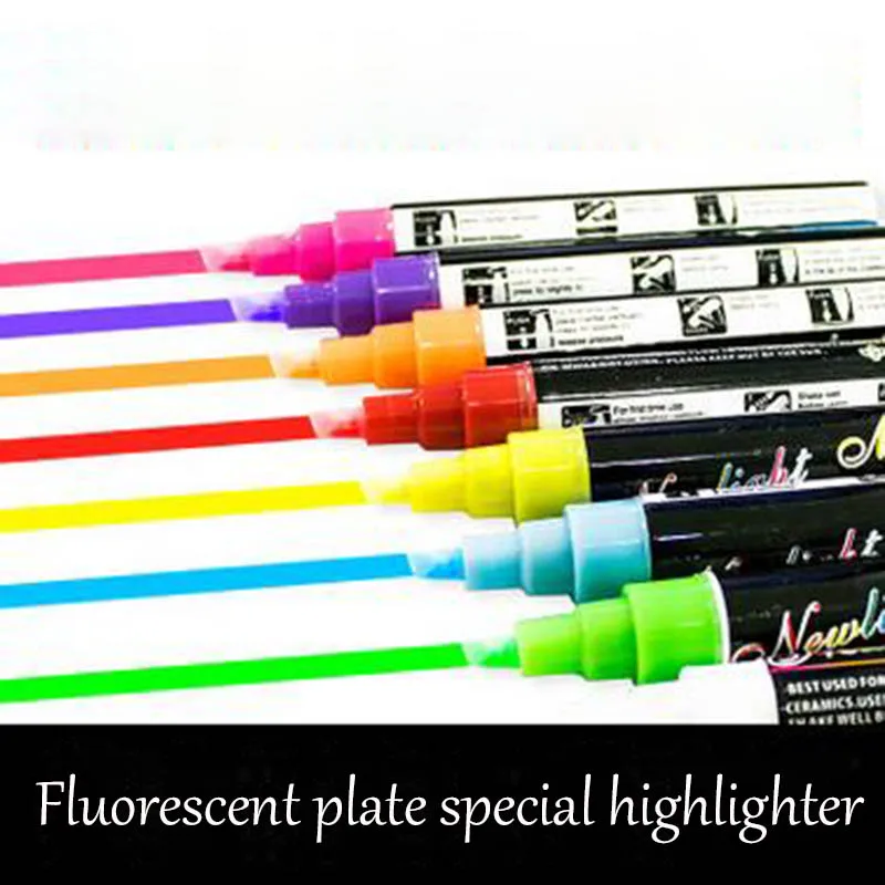 

Marker Pen Colorful Art Painting for Whiteboard LED Chalkboard School 1Pcs Liquid Chalk Erasable Highlighter Fluorescent