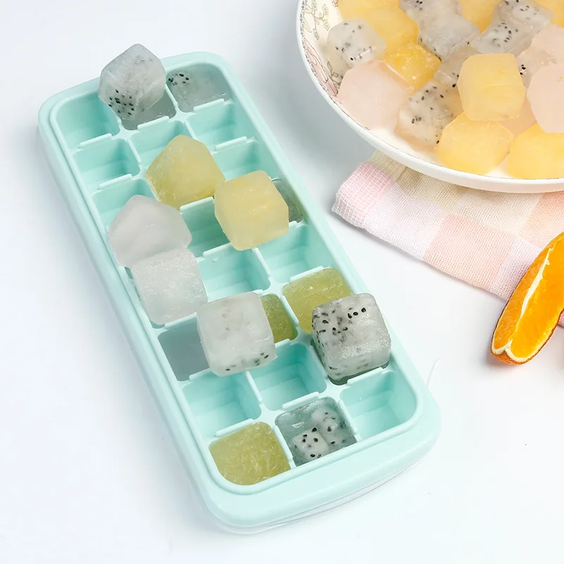 24-cavity silicone Ice cube tray with lid, easy-release flexible molds for ice, for DIY ice cube maker and ice cream party
24-cavity silicone Ice cube tray with lid, easy-release flexible molds for ice, for DIY ice cube maker and ice cream party