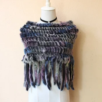 (TopFurMall ) Lady Autumn Genuine Knitted Rabbit Fur Poncho With Tassels Shawls Women Fur Pullover Female Pashmina Wraps LF5059
(TopFurMall ) Lady Autumn Genuine Knitted Rabbit Fur Poncho With Tassels Shawls Women Fur Pullover Female Pashmina Wraps LF5059