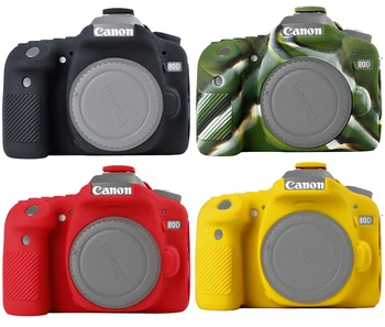 High Quality Soft Silicone Rubber Camera Protective Body Case Skin For Canon 80D DSLR Camera Bag protector cover
High Quality Soft Silicone Rubber Camera Protective Body Case Skin For Canon 80D DSLR Camera Bag protector cover