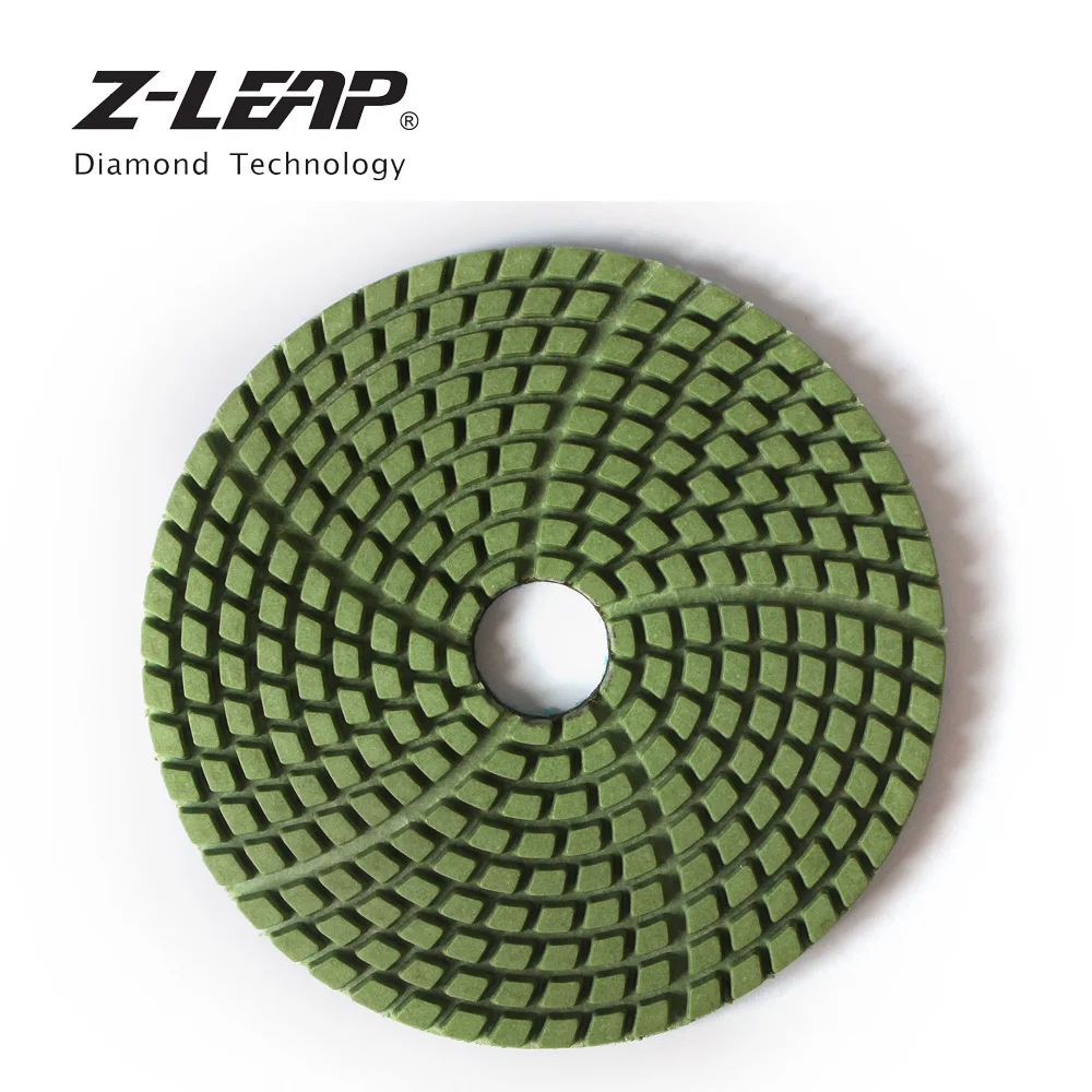 Z-LEAP 4" 7pcs Diamond Polishing Pads 100mm Black Granite Quartz Artificial Stone Sanding Disc Wet Spiral Turbo Grinding Wheel
Z-LEAP 4" 7pcs Diamond Polishing Pads 100mm Black Granite Quartz Artificial Stone Sanding Disc Wet Spiral Turbo Grinding Wheel