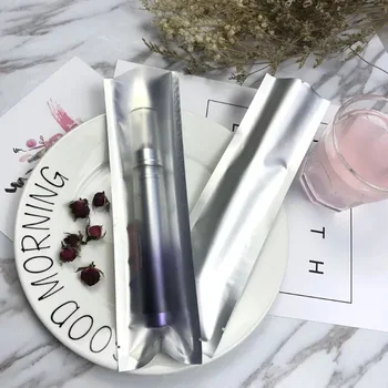 100Pcs/Lot 5.5*18cm Clear Front Pure Aluminium Foil Open Top Vacuum Bag Food Package Heat Seal Mylar Plastic Packing Bag
100Pcs/Lot 5.5*18cm Clear Front Pure Aluminium Foil Open Top Vacuum Bag Food Package Heat Seal Mylar Plastic Packing Bag