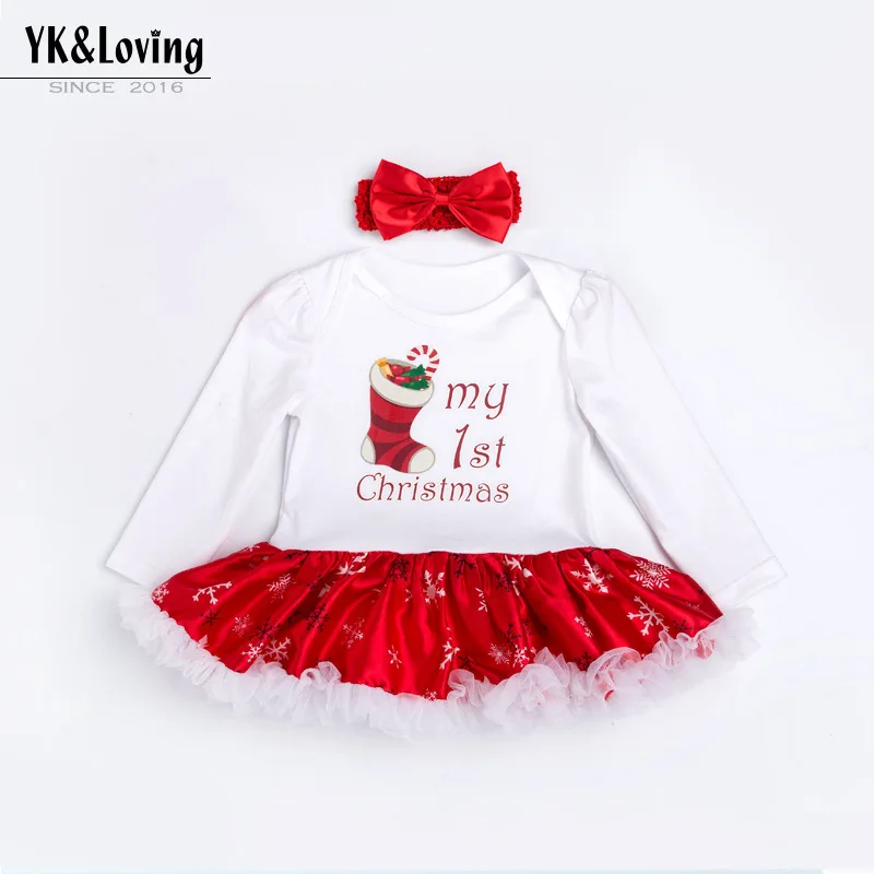 2018 Baby Girls Christmas Dresses Lovely Long Sleeve White Romper Dress Cotton Jumpsuit For Babies Newborn Infants Xmas Clothes
2018 Baby Girls Christmas Dresses Lovely Long Sleeve White Romper Dress Cotton Jumpsuit For Babies Newborn Infants Xmas Clothes