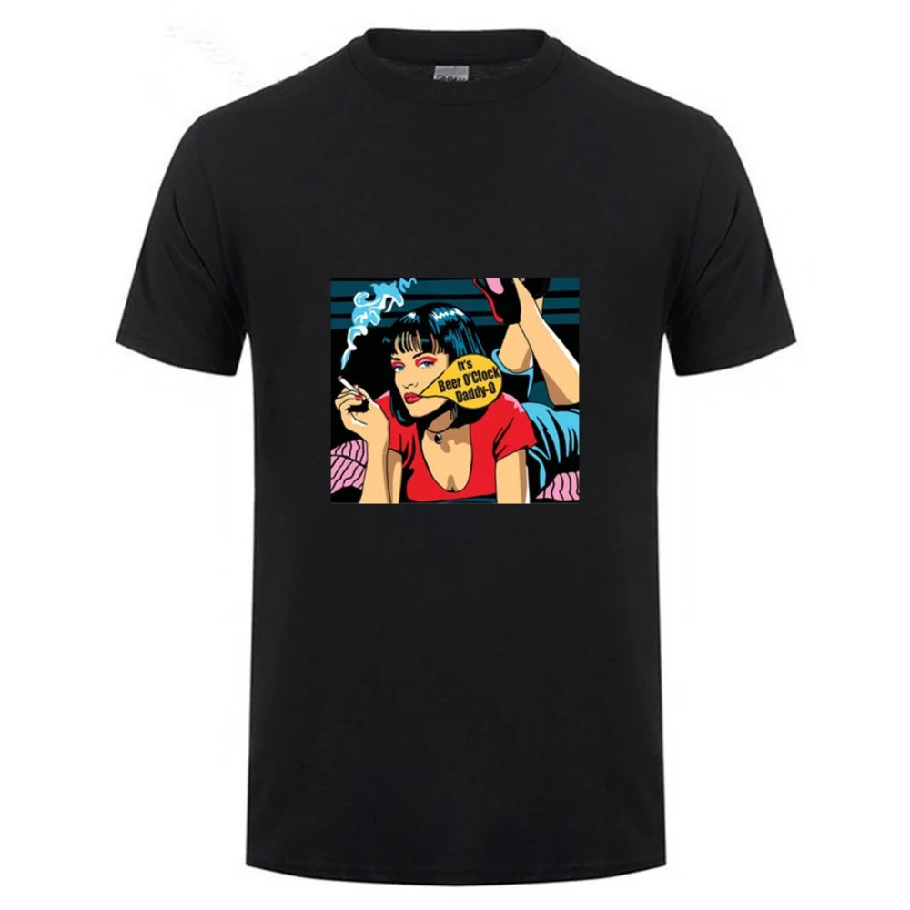 2018 New Arrive Funny pop art pulp fiction movie Funny Unique T Shirt for men
2018 New Arrive Funny pop art pulp fiction movie Funny Unique T Shirt for men