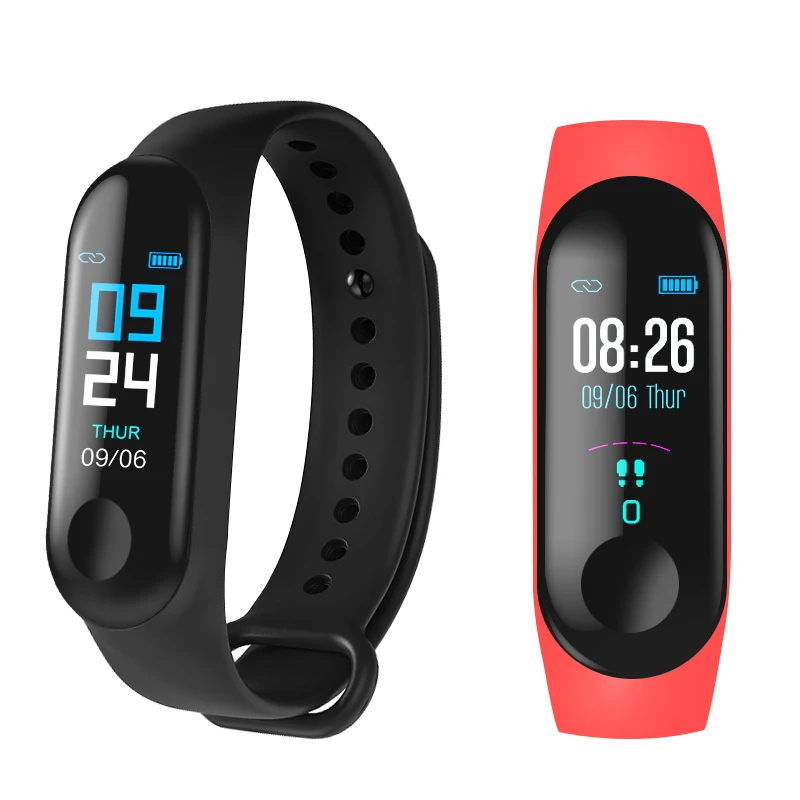 M3 Smart Band Colorful Touch Screen Wristband Fitness Tracker Smart Watch Sport Bracelet Blood Pressure & Heart Rate Monitor
M3 Smart Band Colorful Touch Screen Wristband Fitness Tracker Smart Watch Sport Bracelet Blood Pressure & Heart Rate Monitor