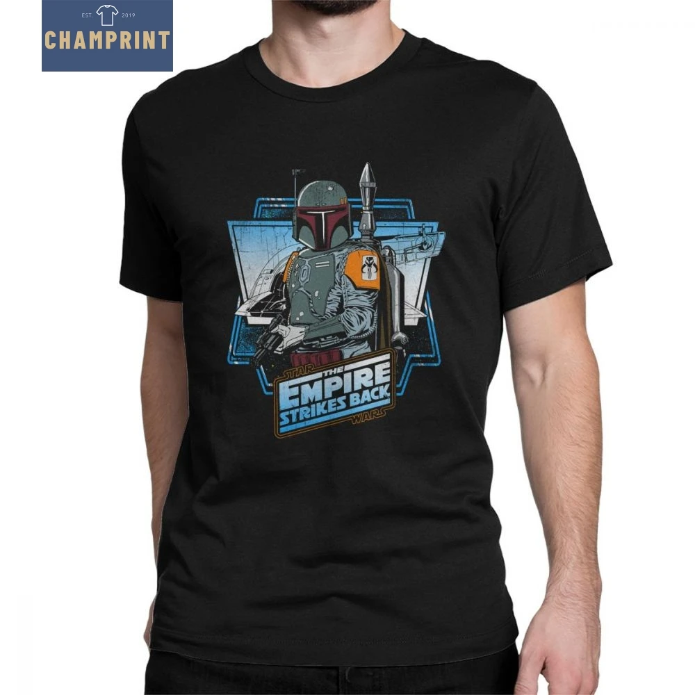 Star Wars Boba Fett The Empire Strikes Back T Shirt Man's Printed Tops Novelty T-Shirts Round Neck Purified Cotton Tee Shirt
Star Wars Boba Fett The Empire Strikes Back T Shirt Man's Printed Tops Novelty T-Shirts Round Neck Purified Cotton Tee Shirt