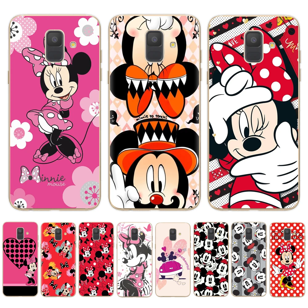 Cute Mickey Minnie Phone Case For Samsung Galaxy J3 J5 J7 A5 2016 2017 Cover For Samsung J4 J6 A6 A8 Plus 2018 Soft Cases Shell
Cute Mickey Minnie Phone Case For Samsung Galaxy J3 J5 J7 A5 2016 2017 Cover For Samsung J4 J6 A6 A8 Plus 2018 Soft Cases Shell