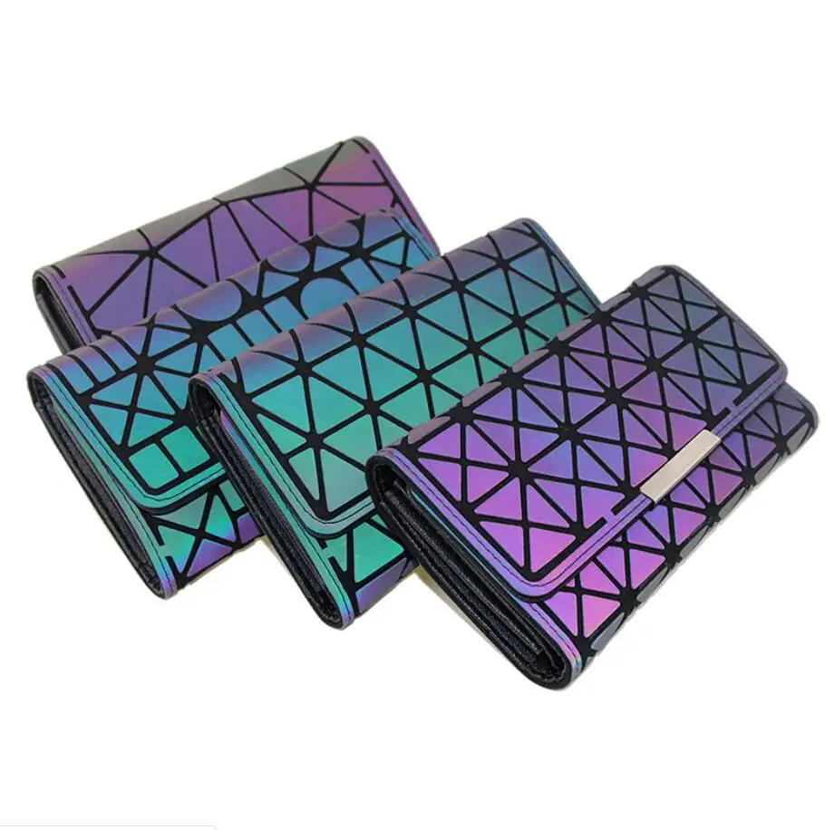 Holographic Geometric Clutch Wallet - Luminous Lattice Purse for Women, Iridescent Cellphone Handbag with Coin Pocket
Holographic Geometric Clutch Wallet - Luminous Lattice Purse for Women, Iridescent Cellphone Handbag with Coin Pocket