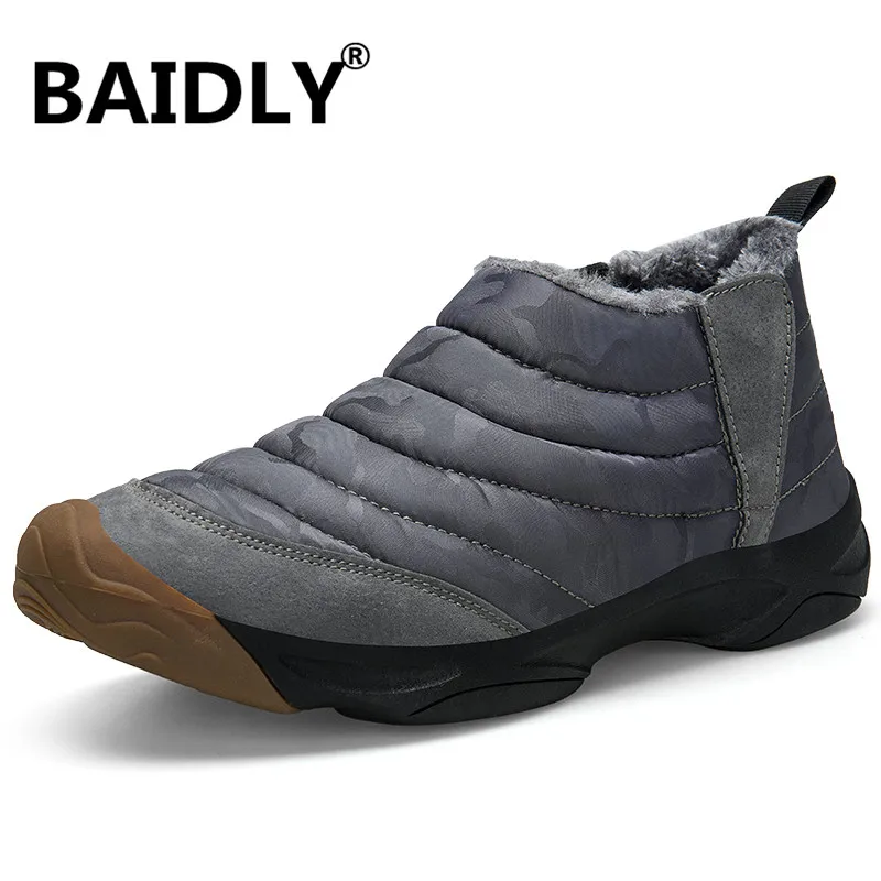 Brand Men Boots Big Size 36-46 Autumn Winter Mens Fashion Snow Boots High Top Outdoor Waterproof Boots Keep Warm Men's Shoes
Brand Men Boots Big Size 36-46 Autumn Winter Mens Fashion Snow Boots High Top Outdoor Waterproof Boots Keep Warm Men's Shoes