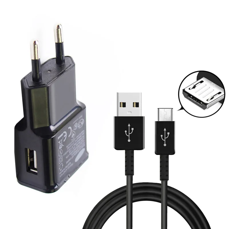 Настенное зарядное устройство адаптер для Samsung Galaxy S10 S9 S8 Plus Note 8 9 Type C usb A8 A6 2018 Micro USB