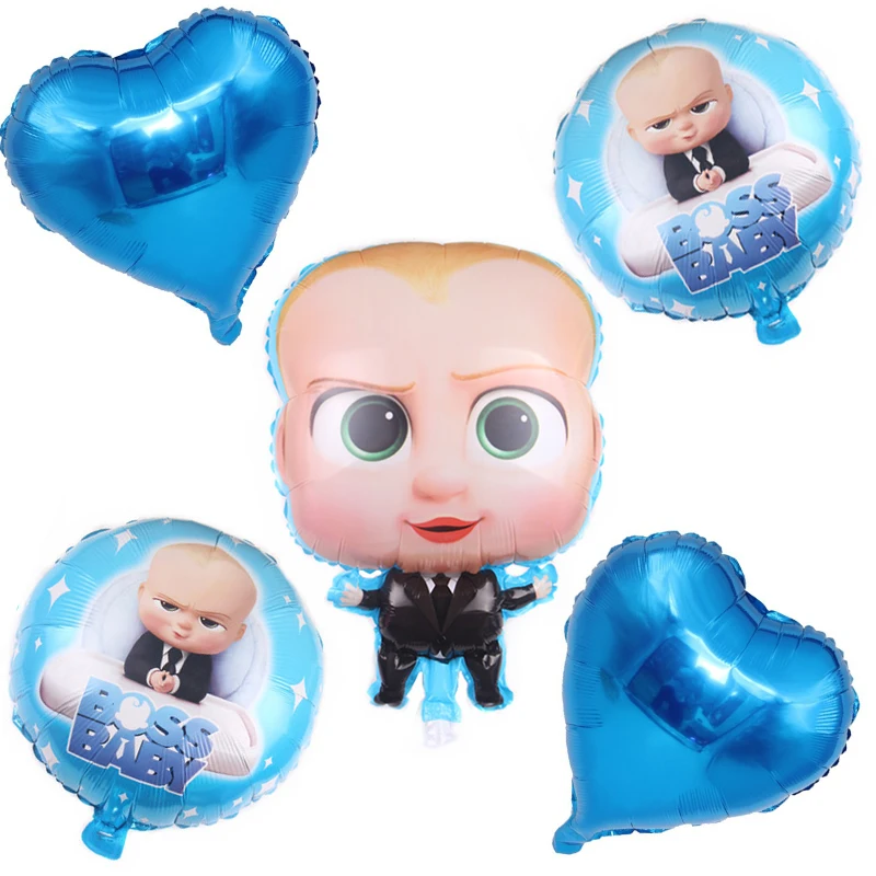 5pcs/lot Boss Baby Foil Balloons Cartoon Inflatable ballons Happy Birthday Party Decoration Globos Kids Toy Baby Shower Supplies
5pcs/lot Boss Baby Foil Balloons Cartoon Inflatable ballons Happy Birthday Party Decoration Globos Kids Toy Baby Shower Supplies