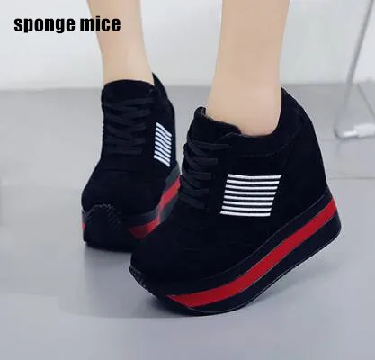 New Breathable Platform shoes Invisible heightening women's Travel shoes wedges casual sneakers Rocking shoes high heel shoes Z1
New Breathable Platform shoes Invisible heightening women's Travel shoes wedges casual sneakers Rocking shoes high heel shoes Z1