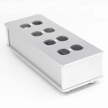HIFI Class Aluminum Alloy Socket Cabinet DIY Fever Audio Power Purifier Shell 8-bit US power box power strip chassis
HIFI Class Aluminum Alloy Socket Cabinet DIY Fever Audio Power Purifier Shell 8-bit US power box power strip chassis
