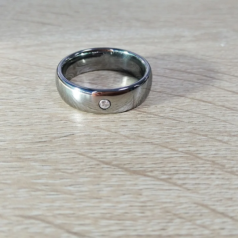 Silver Tungsten Carbide Rings for Men 7mm Wedding Bands Matte Finished 3 CZ Stone Durable Eternal Rings
Silver Tungsten Carbide Rings for Men 7mm Wedding Bands Matte Finished 3 CZ Stone Durable Eternal Rings