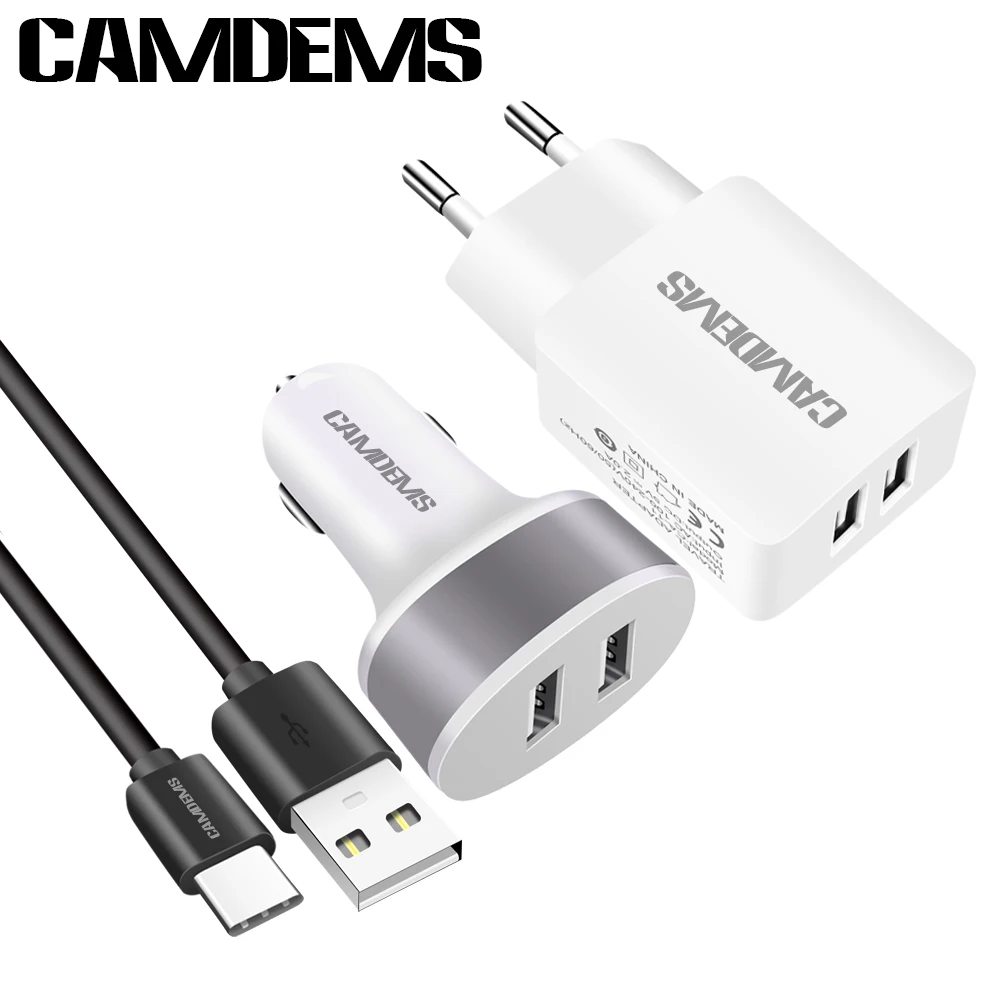 CAMDEMS EU wall Charger Adapter Car Charger USB Data Sync Type C Cable For Huawei p9 Xiaomi Mi4C OnePlus 2 3 LG G5 ZUK Z2
CAMDEMS EU wall Charger Adapter Car Charger USB Data Sync Type C Cable For Huawei p9 Xiaomi Mi4C OnePlus 2 3 LG G5 ZUK Z2