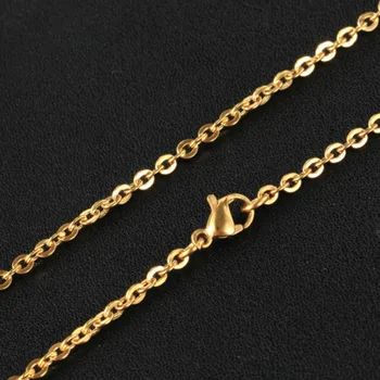 1.5/2/2.5/3mm 10pcs Wholesale Women's Hot Sell Gold Stainless Steel Welding Strong Thin Rolo O Link Necklace Chain
1.5/2/2.5/3mm 10pcs Wholesale Women's Hot Sell Gold Stainless Steel Welding Strong Thin Rolo O Link Necklace Chain