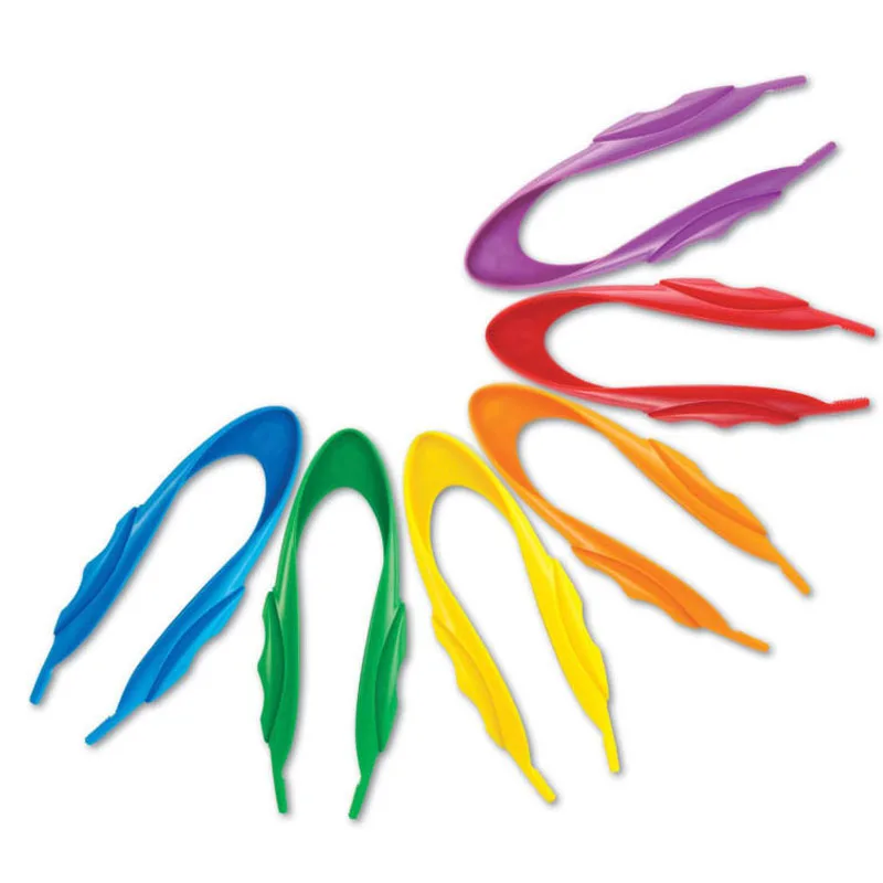 1pc Random color Helping Develop Fine Motor Skills Learning Resources Children's Toys Set Safe Easy Grip Plastic Kid's Tweezers
1pc Random color Helping Develop Fine Motor Skills Learning Resources Children's Toys Set Safe Easy Grip Plastic Kid's Tweezers