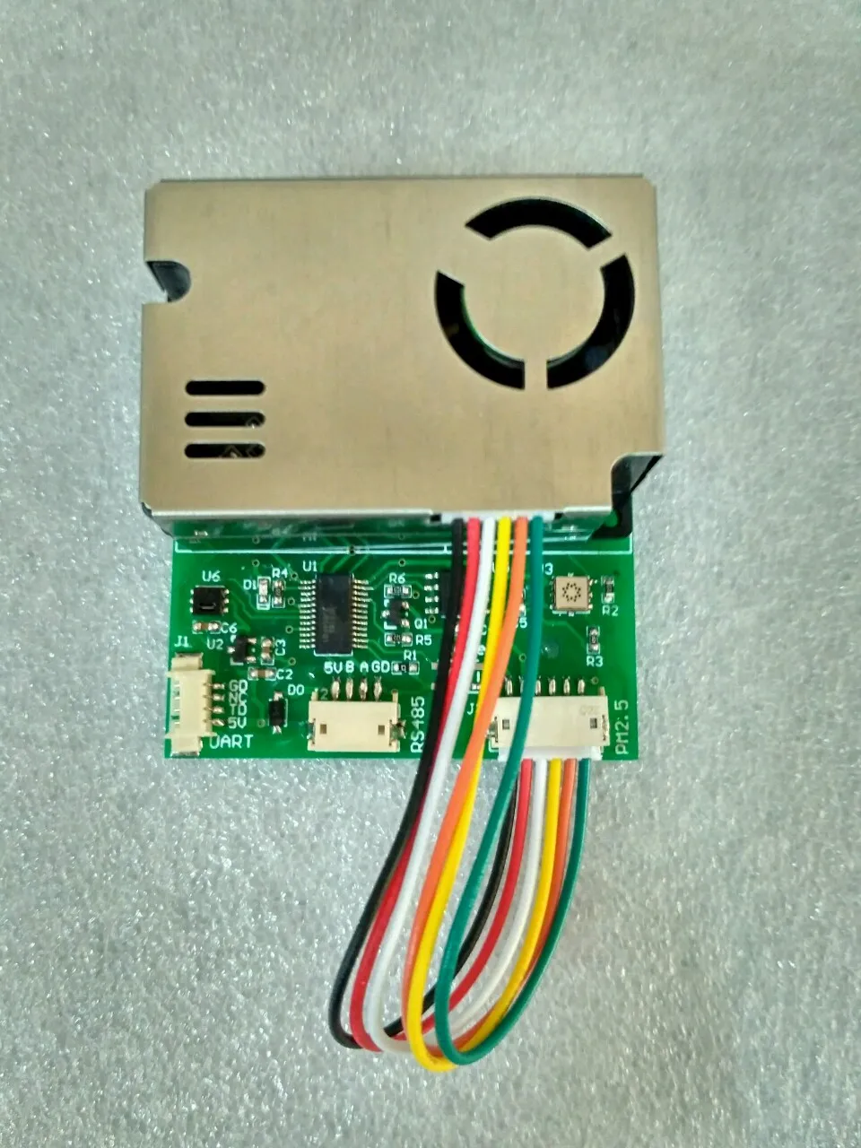 Tester 7 Integrated Sensor Module 485 Output PM2.5/10 Temperature and Humidity C02 Formaldehyde TVOC
Tester 7 Integrated Sensor Module 485 Output PM2.5/10 Temperature and Humidity C02 Formaldehyde TVOC