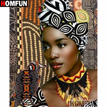 HOMFUN Full Square/Round Drill 5D DIY Diamond Painting "African beauty" 3D Diamond Embroidery Cross Stitch Home Decor A20097
HOMFUN Full Square/Round Drill 5D DIY Diamond Painting "African beauty" 3D Diamond Embroidery Cross Stitch Home Decor A20097