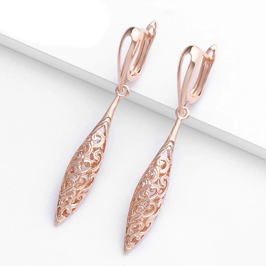 Unique Hollow Design Gold Long Earrings Metal Statement Dangle/Drop Earrings for Women Female Gift
Unique Hollow Design Gold Long Earrings Metal Statement Dangle/Drop Earrings for Women Female Gift