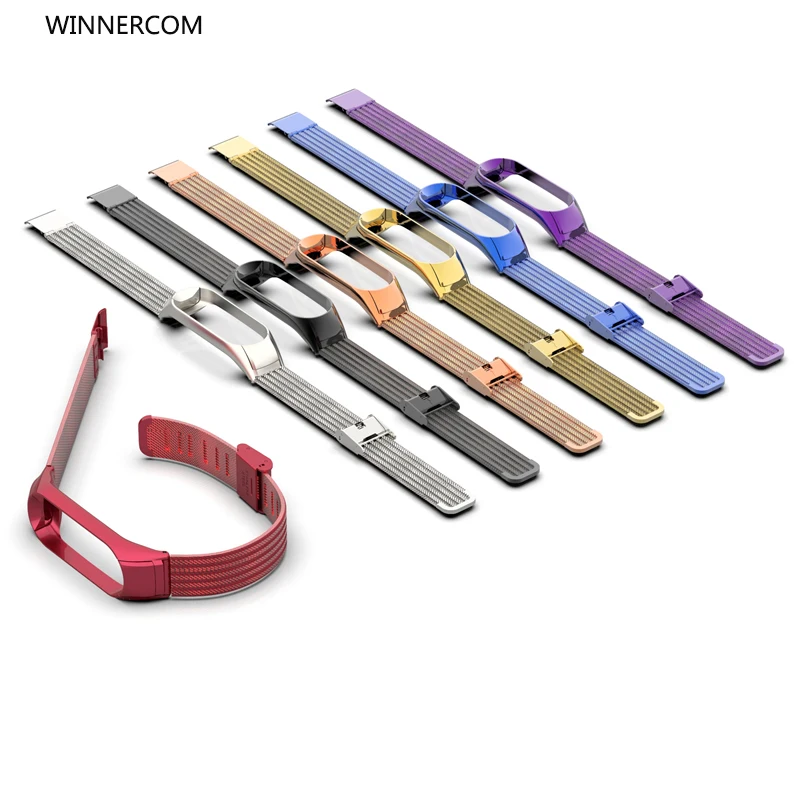 WINNERCOM Wristband Band Men Women Fashion Strap For Xiaomi Mi Band 3 Replacement Steel
WINNERCOM Wristband Band Men Women Fashion Strap For Xiaomi Mi Band 3 Replacement Steel
