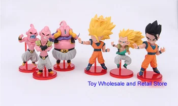 6pcs Dragon ball Z Kai Action Figure Son Gokou Gohan Goten Buu Ubu Budokai PVC Model Japanese Anime Figure Dragonball Z Kai Toy
6pcs Dragon ball Z Kai Action Figure Son Gokou Gohan Goten Buu Ubu Budokai PVC Model Japanese Anime Figure Dragonball Z Kai Toy