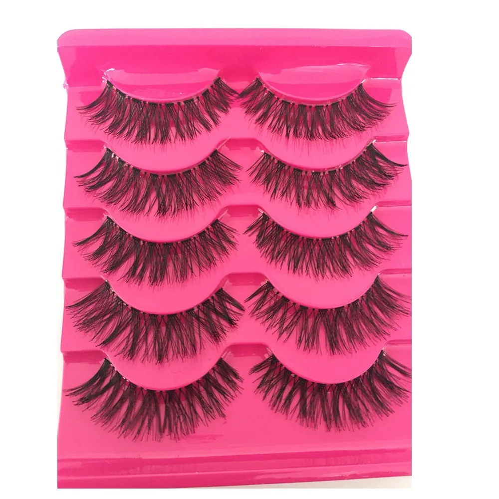 New Style 5 Pairs Natural Long Eyelashes Makeup Handmade Thick Fake False Eyelashes A539 Eyelashes Extension High Quality
New Style 5 Pairs Natural Long Eyelashes Makeup Handmade Thick Fake False Eyelashes A539 Eyelashes Extension High Quality