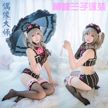 The IDOLM@STER Cinderella Girls Kanzaki Ranko Black Uniforms Cosplay Costume Free Shipping
The IDOLM@STER Cinderella Girls Kanzaki Ranko Black Uniforms Cosplay Costume Free Shipping